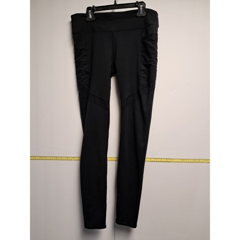 Womens Black Fabletics Leggings-Size Medium